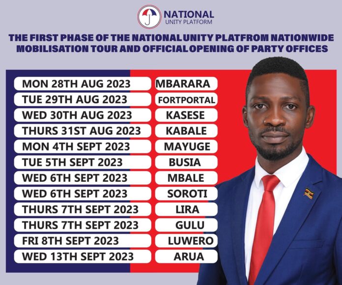 National Unity Platform Launches Phase One of Mobilization Tour and Inaugurates Party Offices Across the Nation