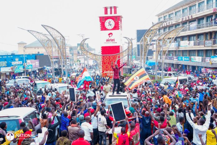 President Kyaguranyi Robert in Mbarara